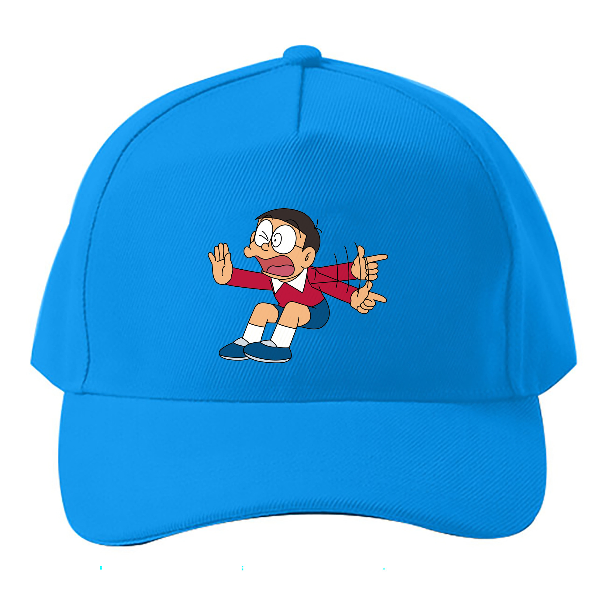 （画像用） ドラえもん 野比 のび太 Doraemon Nobita Nobi ベースボールキャップ 綿100％ 男女兼用 帽子 スポーツ